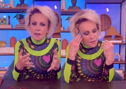 Ana Maria Braga nega aposentadoria e se irrita com jornal do grupo Globo