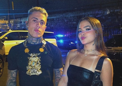 Mel Maia posta fotos com MC Daniel e se declara: 'a gente não se desgruda'