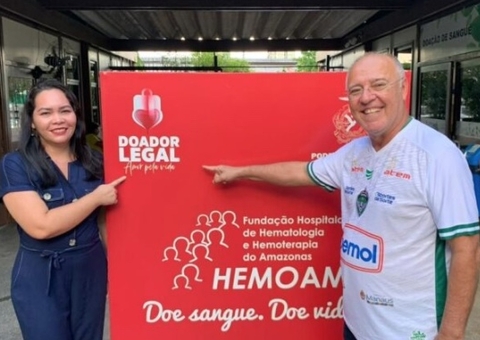 Manaus FC oferece ingressos para doadores de sangue no Hemoam