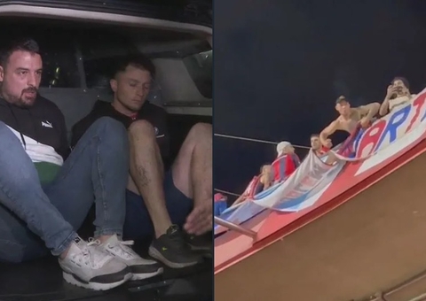 Argentinos são presos por racismo no Morumbi; banana foi jogada em criança