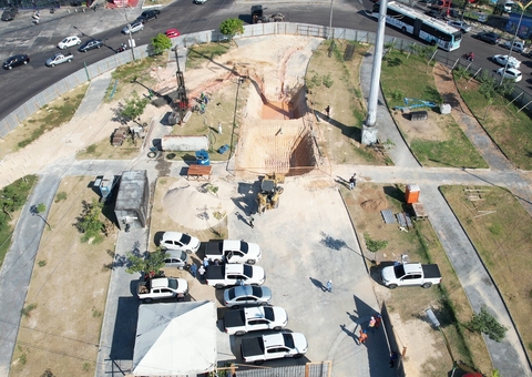 Obras do viaduto 'Rei Pelé' iniciam em Manaus 