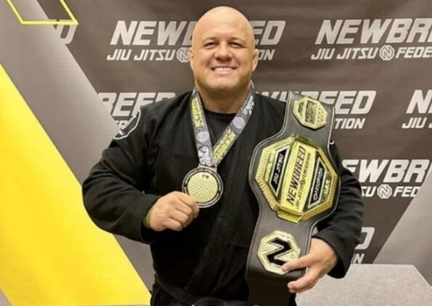 Amazonense Luis Neto ganha medalha de ouro em evento de jiu-jitsu nos EUA
