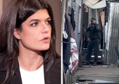 Policial aponta fuzil para jornalista do ‘Profissão Repórter’ durante reportagem