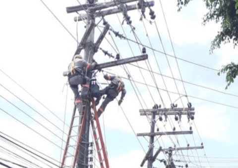 Bairros e ramal ficam sem energia nesta quinta em Manaus 