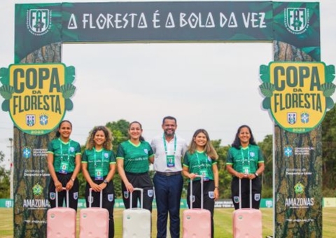 Copa da Floresta: arbitragem 100% feminina conduz a estreia no Amazonas