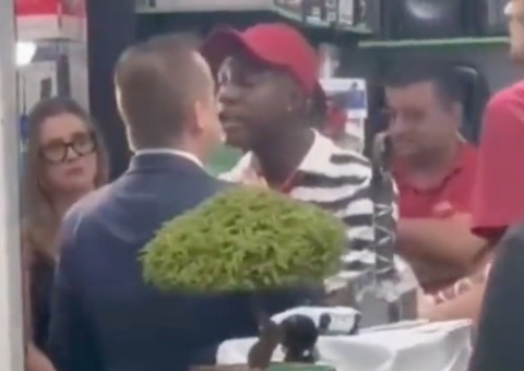 Vídeo: Celso Russomano se envolve em briga durante gravação em SP 