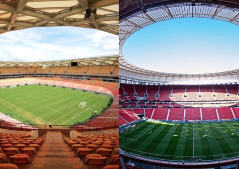 Arena da Amazônia e Mané Garrincha disputam sede de Brasil x Argentina