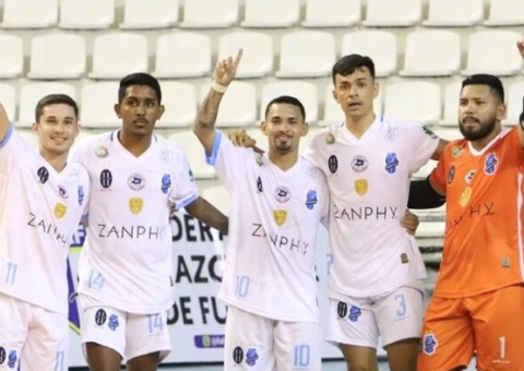 Grêmio da Amazônia vence ABF-RS por 9 a 3 e se reabilita na Taça Brasil de Futsal