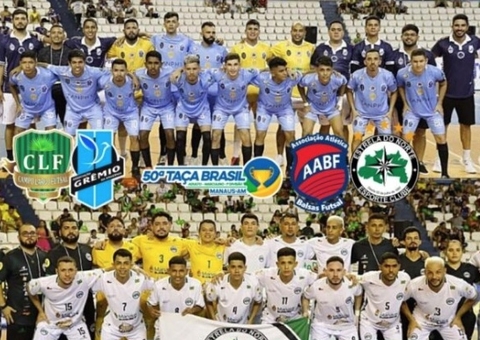 Semifinais da Taça Brasil de Futsal acontecem nesta sexta em Manaus
