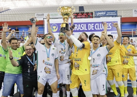 Estrela do Norte/Manaus Futsal é campeão invicto da 1ª Divisão da Taça Brasil