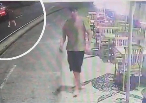 Kayky Brito quase foi atingido por outro carro antes de ser atropelado; vídeo