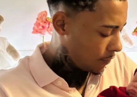 MC Poze mostra rosto da 4ª filha, Jade; funkeiro aguarda o nascimento do 5ª