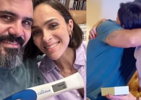 Esposa de Juliano Cazarré anuncia nova gravidez: ‘agora somos oito’ 