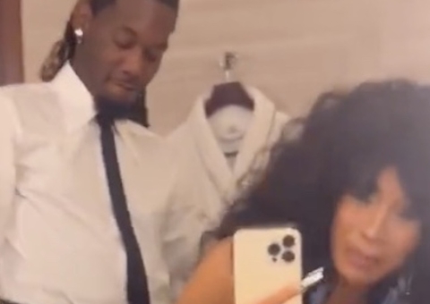 Cardi B simula s3x0 com marido em banheiro do VMA 2023; Vídeo