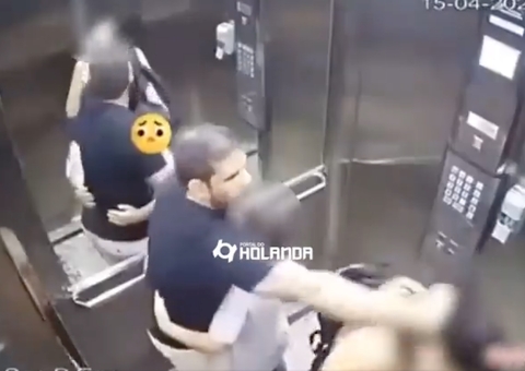 Médico é filmado espancando mulher com socos e puxão de cabelo; filho viu cenas