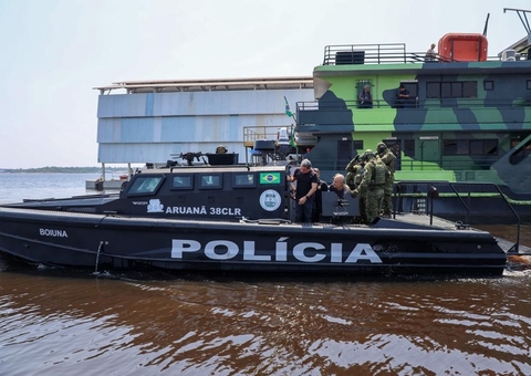 Lanchas blindadas reforçam segurança no Amazonas após emenda de Omar Aziz
