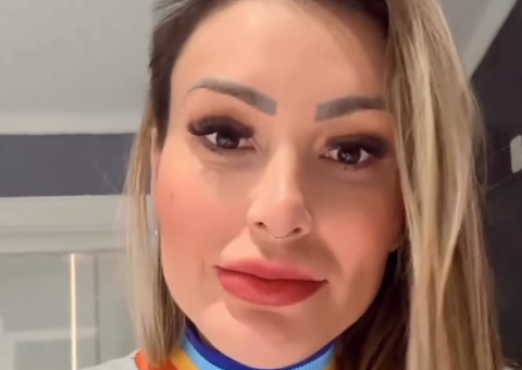 Andressa Urach passa por cirurgia de emergência 