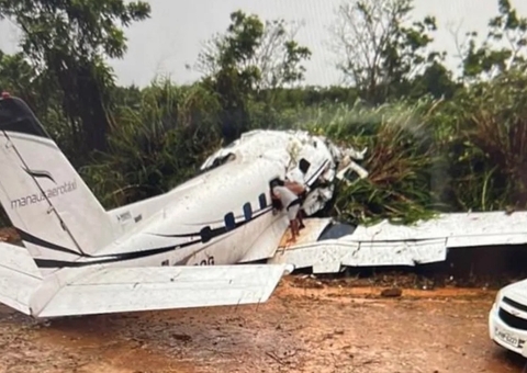 Avião que caiu e matou 14 pessoas no Amazonas não teve pista suficiente para frear