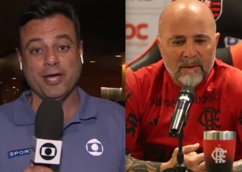 Eric Faria xinga técnico do Flamengo em áudio vazado da Globo