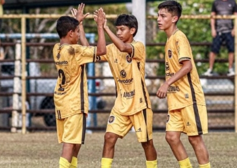Amazonas FC vence Guerreirinhos na estreia do Campeonato Amazonense Sub-14