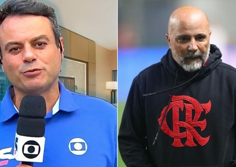 Após chamar Sampaoli de ‘imbecil’, Globo mantém Eric Faria em final da Copa do Brasil