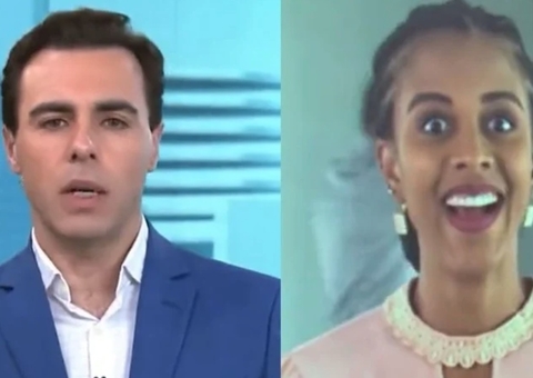 Vídeo: Rafael Colombo estreia na Jovem Pan com gafe e choca repórter  