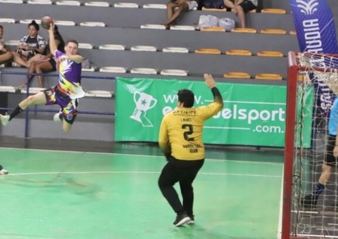 Novo Airão e Alpha duelam hoje final da Série Prata do handebol do Amazonas