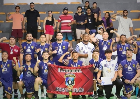 Novo Airão faz história e conquista Série Prata do Amazonense de Handebol