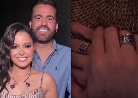 Maraisa fica noiva de empresário três meses após namoro 