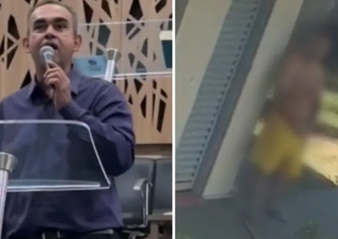 Líder religioso é preso suspeito de estuprar criança; vídeo mostra homem espionando vítima