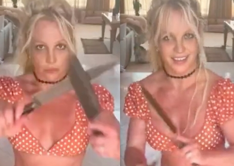 Polícia vai à casa de Britney Spears após vídeo com facas e cantora se manifesta