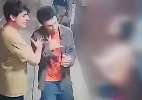 Novo vídeo mostra Kayky Brito sendo afastado de mulher por Bruno de Luca