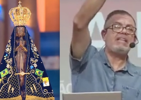 Pastor chama Nossa Senhora Aparecida de 'Satanás fantasiado de azul'