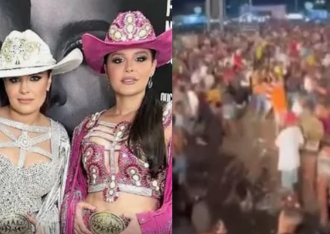 Tiroteio durante show de Maiara e Maraísa em Tocantins deixa um morto