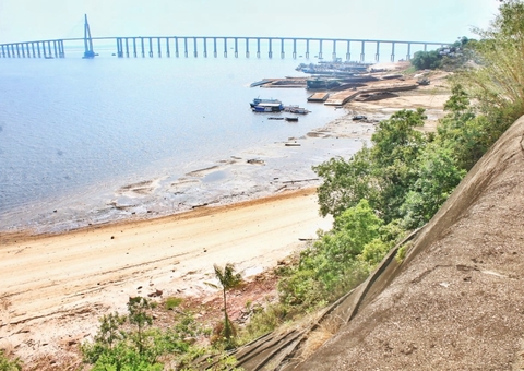 Seca do Rio Negro em 2023 já é a 5ª maior da história