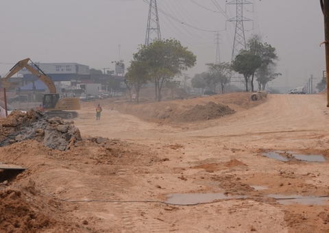 Obra na avenida das Torres terá entrega antecipada em 6 meses em Manaus
