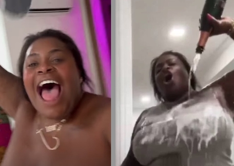 Jojo Todynho comemora eliminação de Cariúcha e vídeo viraliza