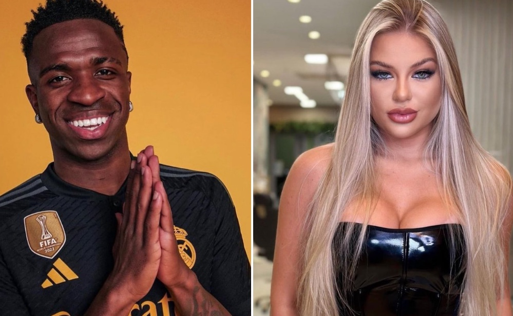 Blogueira revela ficada com Vini Jr. em festa promovida por Neymar