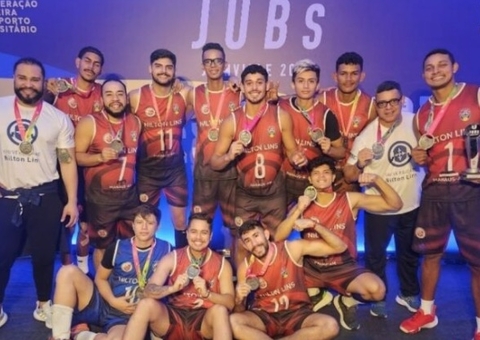 Vôlei e handebol do Amazonas ganham medalhas de prata e bronze no JUBs