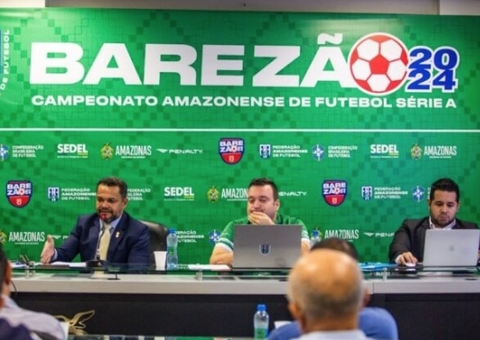 Novo formato e rebaixamento triplo: FAF e clubes alinham Barezão 2024