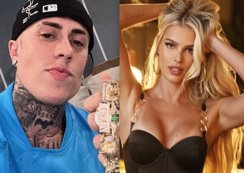 MC Daniel é visto em clima de romance com Yasmin Brunet em festa 