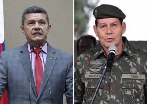 Deputado cobra Mourão por não cumprir promessa de comer boina após BR-319 não ser recuperada