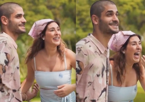 Fernanda Paes Leme revela sexo do primeiro filho em vídeo emocionante
