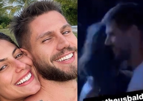 Jonas Sulzbach é flagrado com mulher em bar em meio a crise com  Mari Gonzalez