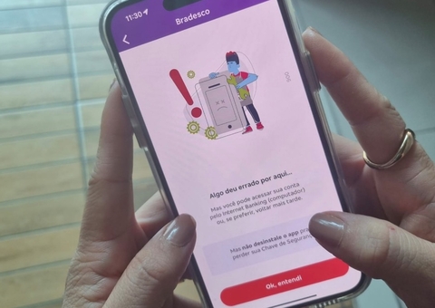 Aplicativo do Bradesco fica fora do ar nesta quarta