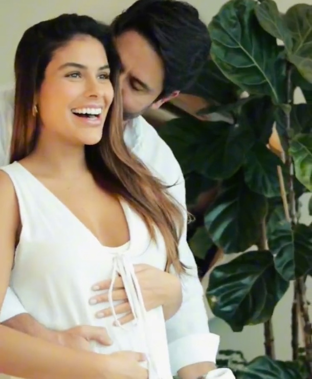 Ex-BBB Munik Nunes está grávida do marido Paulo Simões, ex-noivo de Emilly 