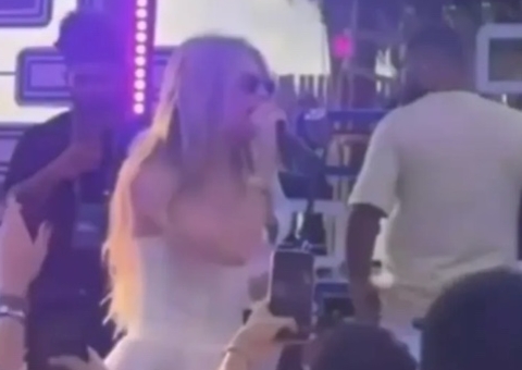 Luísa Sonza se irrita com público ao ouvir nome de Chico em gravação de DVD; vídeo