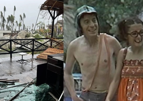Hotel que foi cenário de ‘Chaves’ em Acapulco é destruído por furacão no México