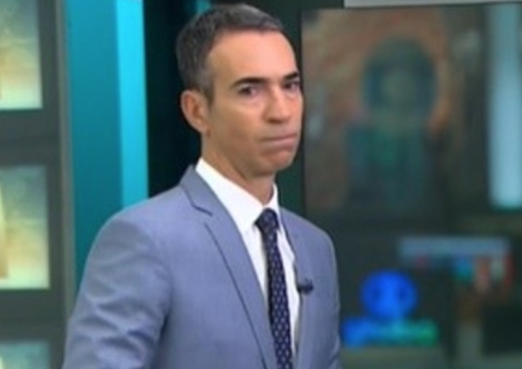 César Tralli tem áudio vazado durante participação no ‘Encontro’