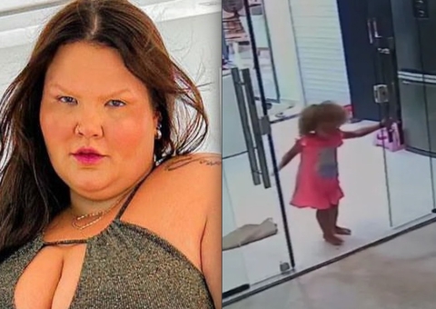 Porta de vidro quebra em cima de filha de 3 anos de Thais Carla 